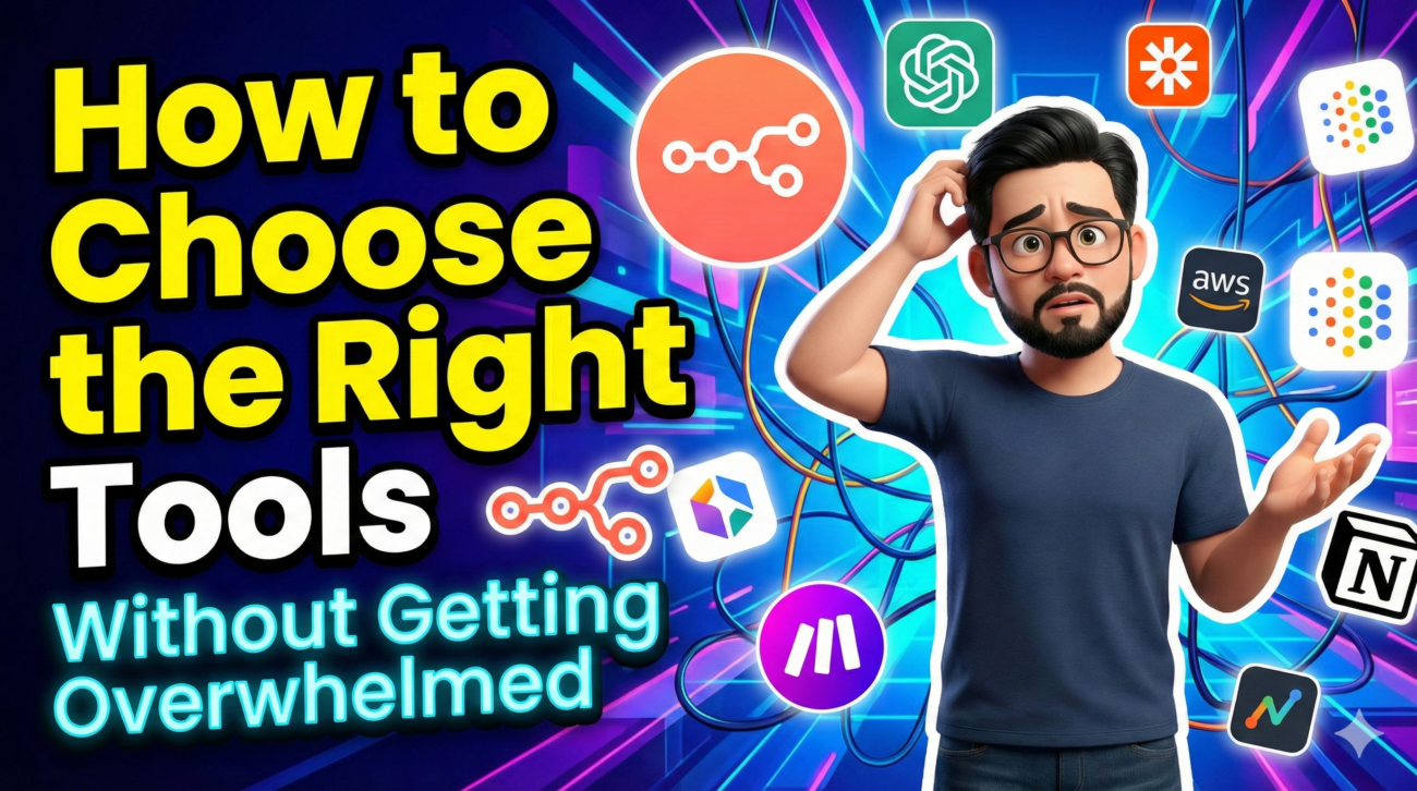 How to Choose the Right AI Tools Without Getting Overwhelmed