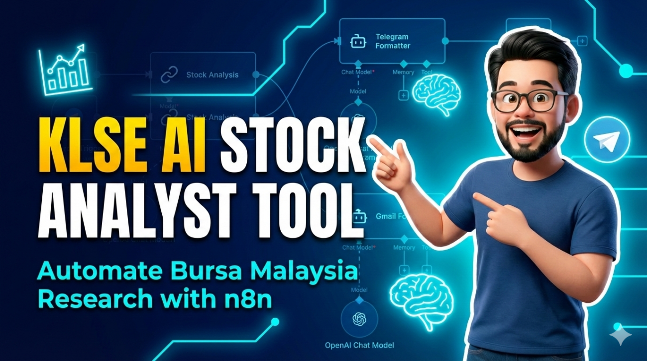 KLSE AI Stock Analyst n8n Workflow